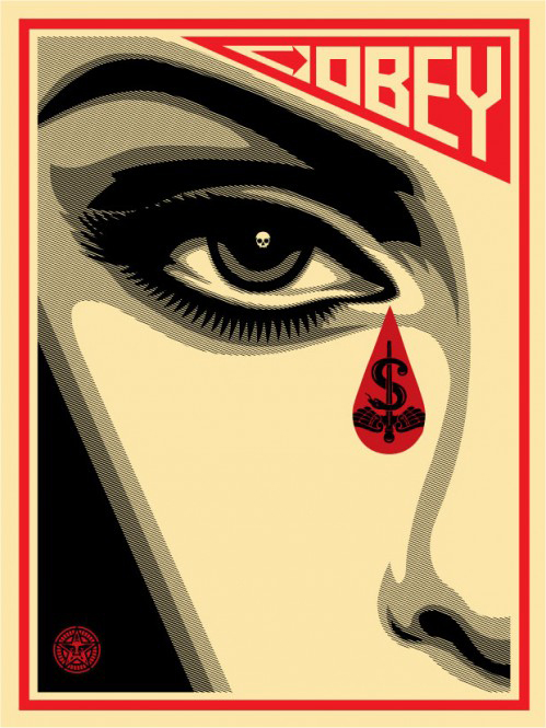 Shepard Fairey_obey Eye_-Alert_-Cream_-2010