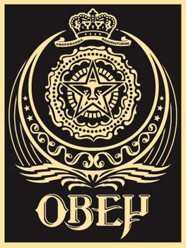 Shepard Fairey_obey Ankara_Black_2005