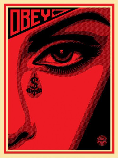 Shepard Fairey_obey Eye_-Alert_-red_-2010