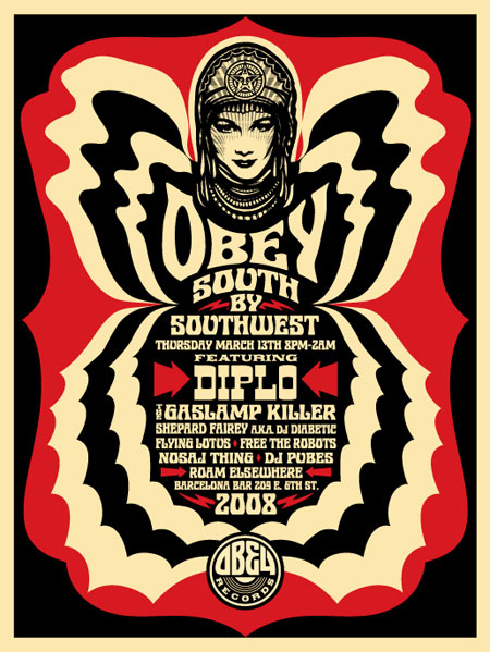 Shepard Fairey_obey SXSW_2008