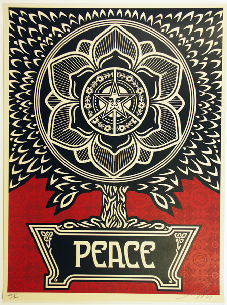 SHEPARD FAIREY OBEY PEACE TREE_ Kirk_Pedersen_projects