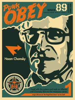 SHEPARD FAIREY obey GIANT Noam Chomsky_ Kirk_Pedersen_projects