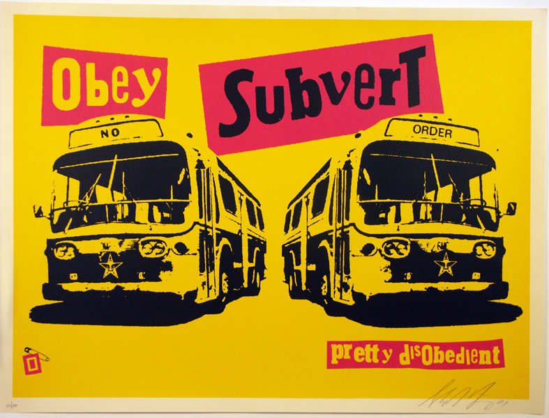 SHEPARD FAIREY obey subvert_ Kirk_Pedersen_projects