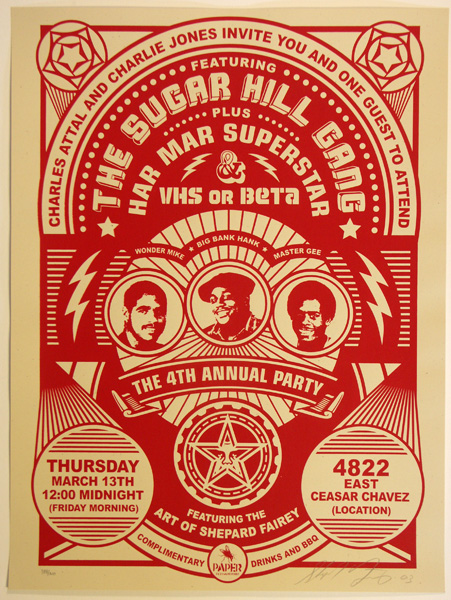 SHEPARD FAIREY OBEY SUGAR HILL GANG_ Kirk_Pedersen_projects