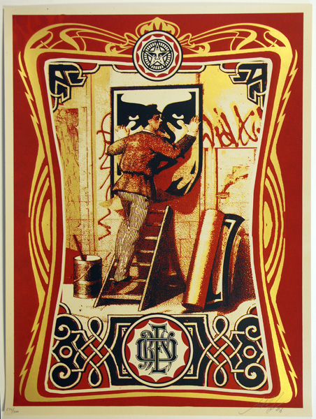 SHEPARD FAIREY OBEY VINTAGE PASTERS_ Kirk_Pedersen_projects